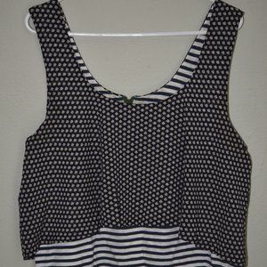 Flowy printed tank top